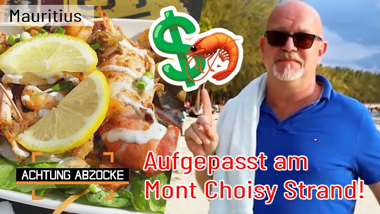Falschen FOOD-TRUCK erwischt & BADEN gegangen? 😥 TEURES Seafood am Mont Choisy! | Achtung Abzocke