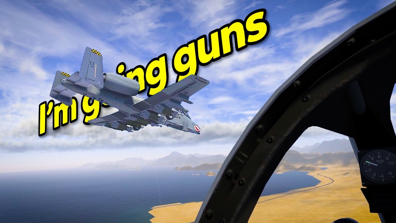 The A-10 Mod For VTOL VR Is Perfect