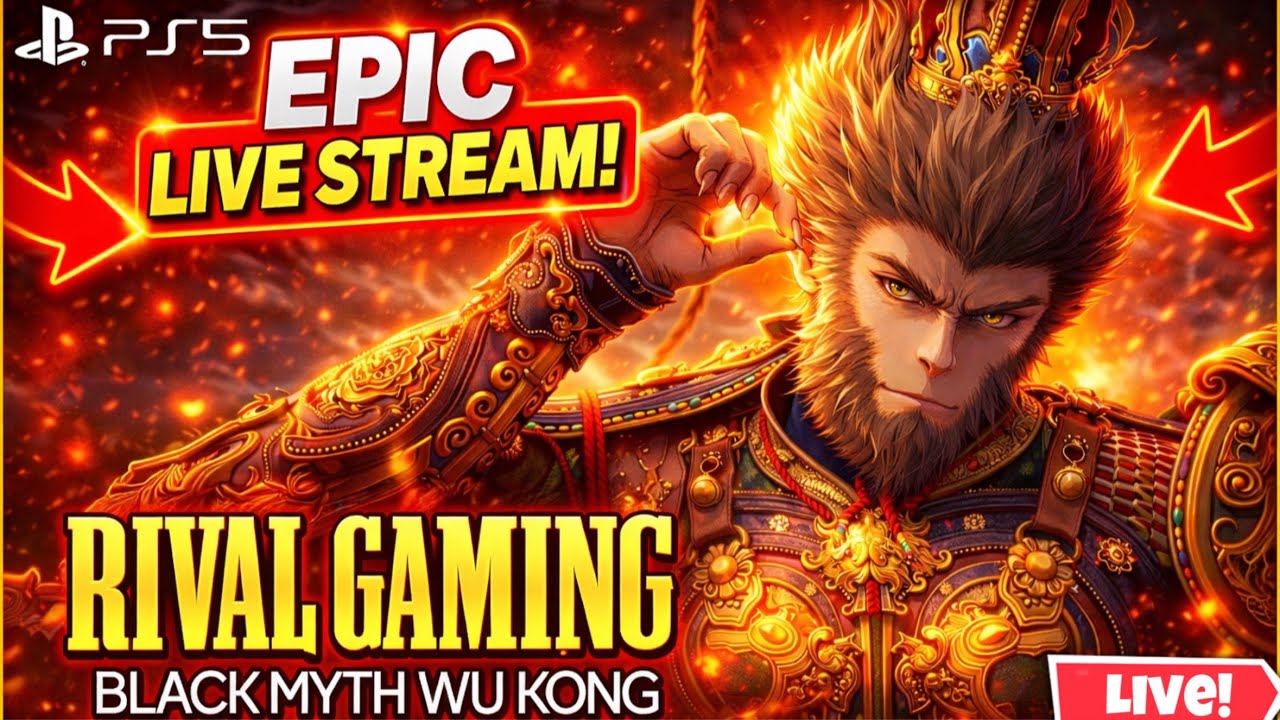 BLACK MYTH WUKONG🔥😎 RIVAL GAMING😎