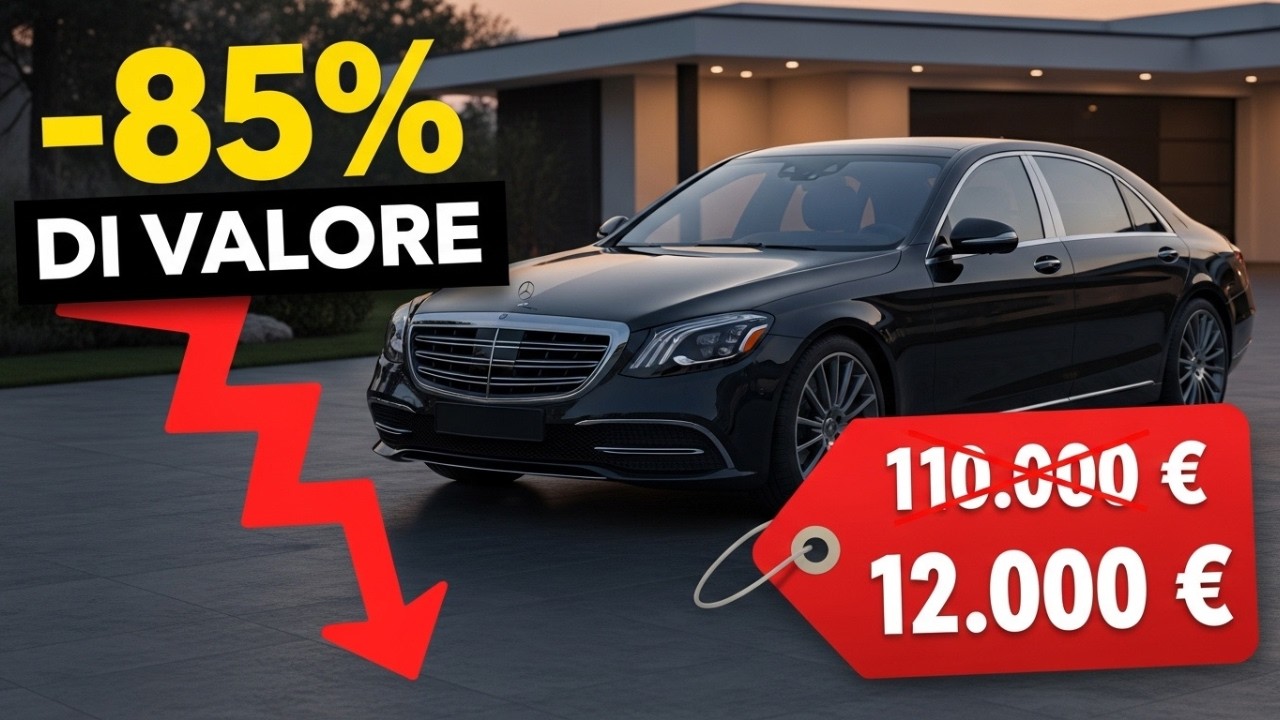 10 auto di lusso che HANNO PERSO 50.000 € DI VALORE (COMPRale ORA!)