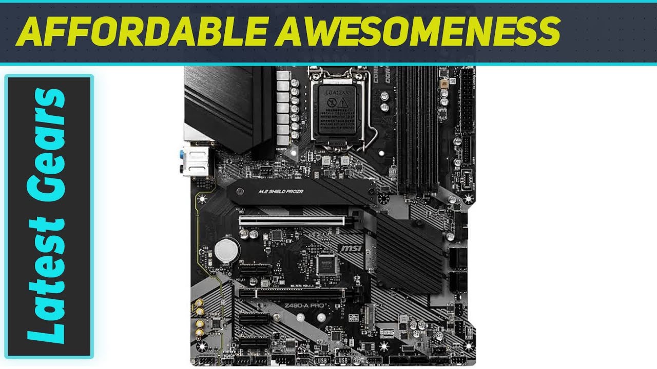 MSI Pro Intel Z490: The Ultimate Motherboard for Your PC Build!