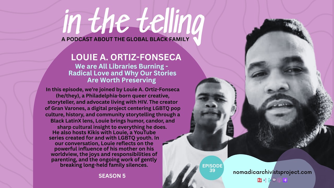 ITT - We Are All Libraries Burning: Louie on Radical Love and Why Our Stories Are Worth Preserving