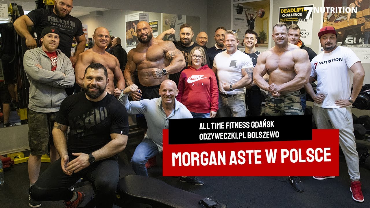 Morgan Aste w Polsce #2 | Trening pleców ze strongmanami | All Time Fitness Gdańsk i Odzyweczki.pl