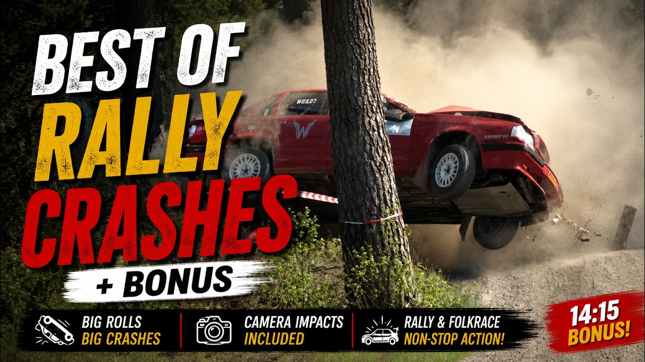 Best of Rally Crashes + Bonus