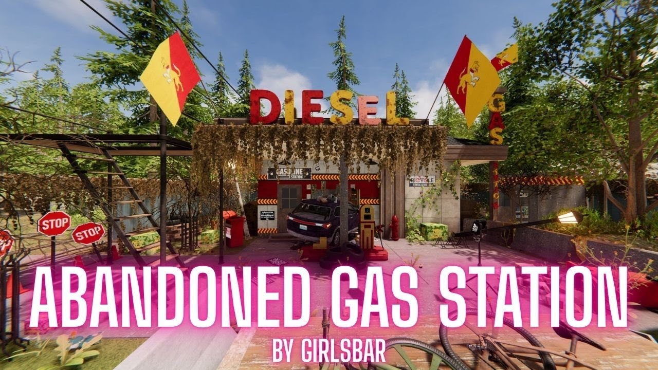 Let's play House Flipper 2 *after* the 2026 New England Blizzard - Abandoned Gas Station by GirlsBar