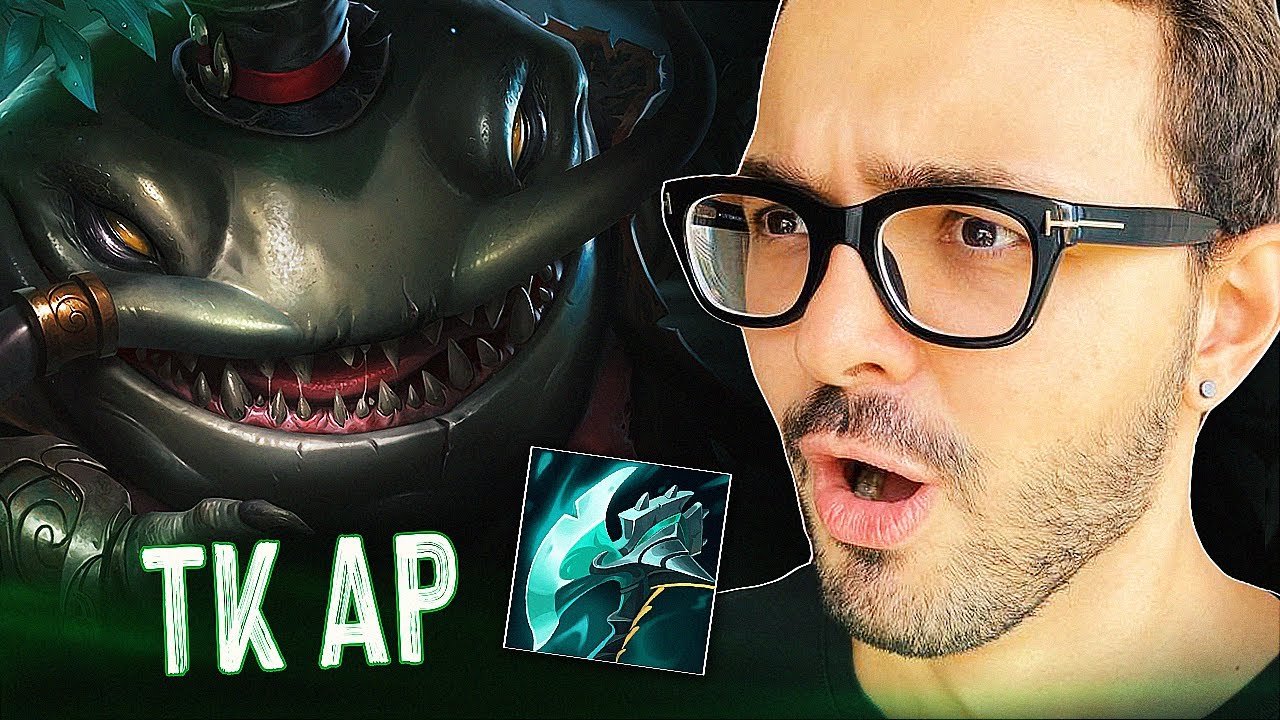 A LÍNGUA DO TAHM KENCH AP É UM MÍSSIL!