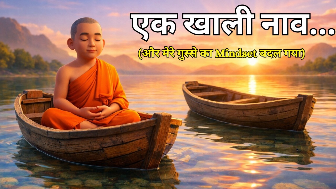 एक खाली नाव… और मेरे गुस्से का Mindset बदल गया! जिससे लड़ रहे हो… वो तो बस एक खाली नाव है| Abt Anger