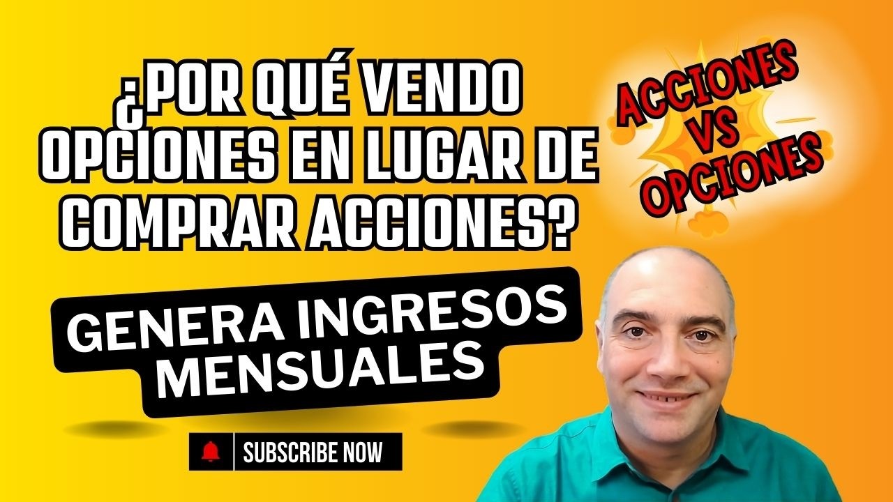 ¿Por qué vendo opciones en lugar de comprar acciones?