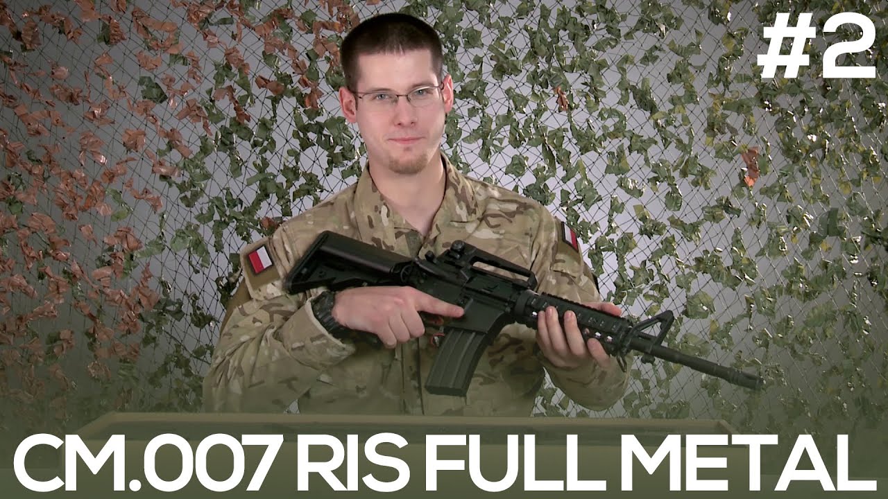 Cyma CM.007 RIS Full Metal - Airsoft Replica Unboxing PL