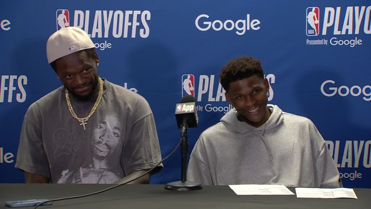 Anthony Edwards, Julius Randle & Naz Reid on eliminating the Los Angeles Lakers | NBA on ESPN