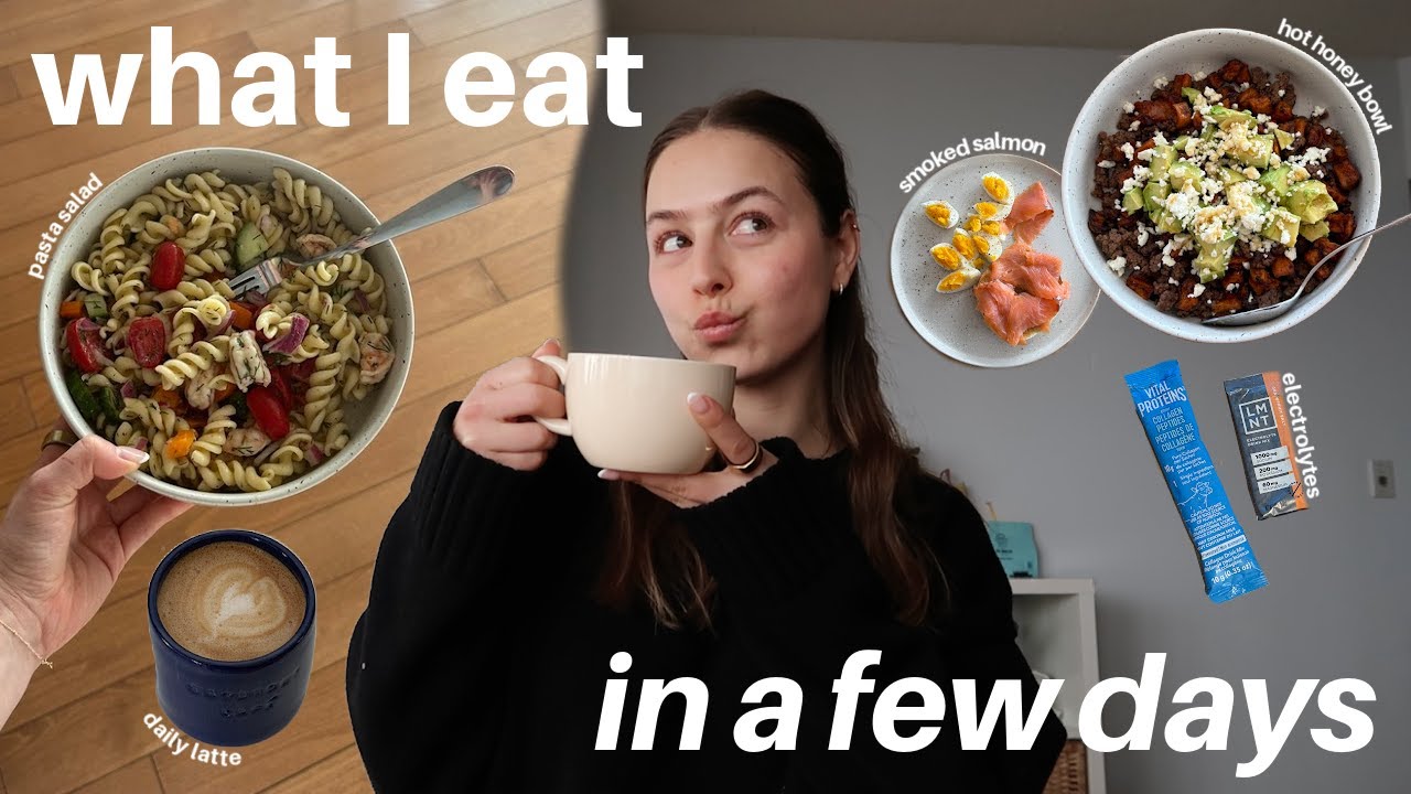what I eat in a few days as a 26-year-old | whole foods & high protein BUT balanced