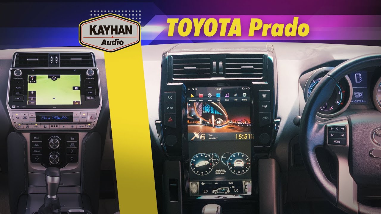 Toyota Prado Kyahan Audio Head Unit Installation Guide