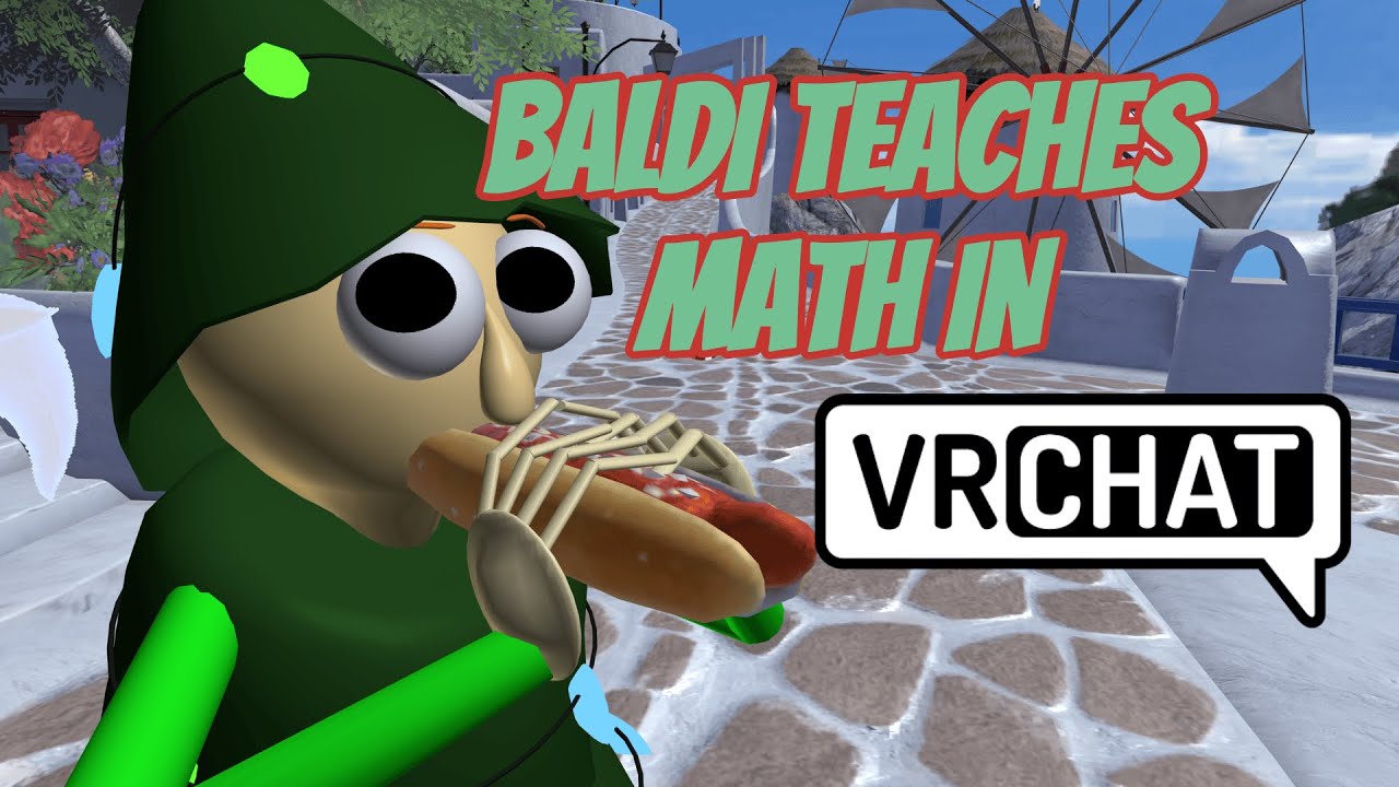 Балди уснул во время урока математики! (Забавные моменты из VRChat)
