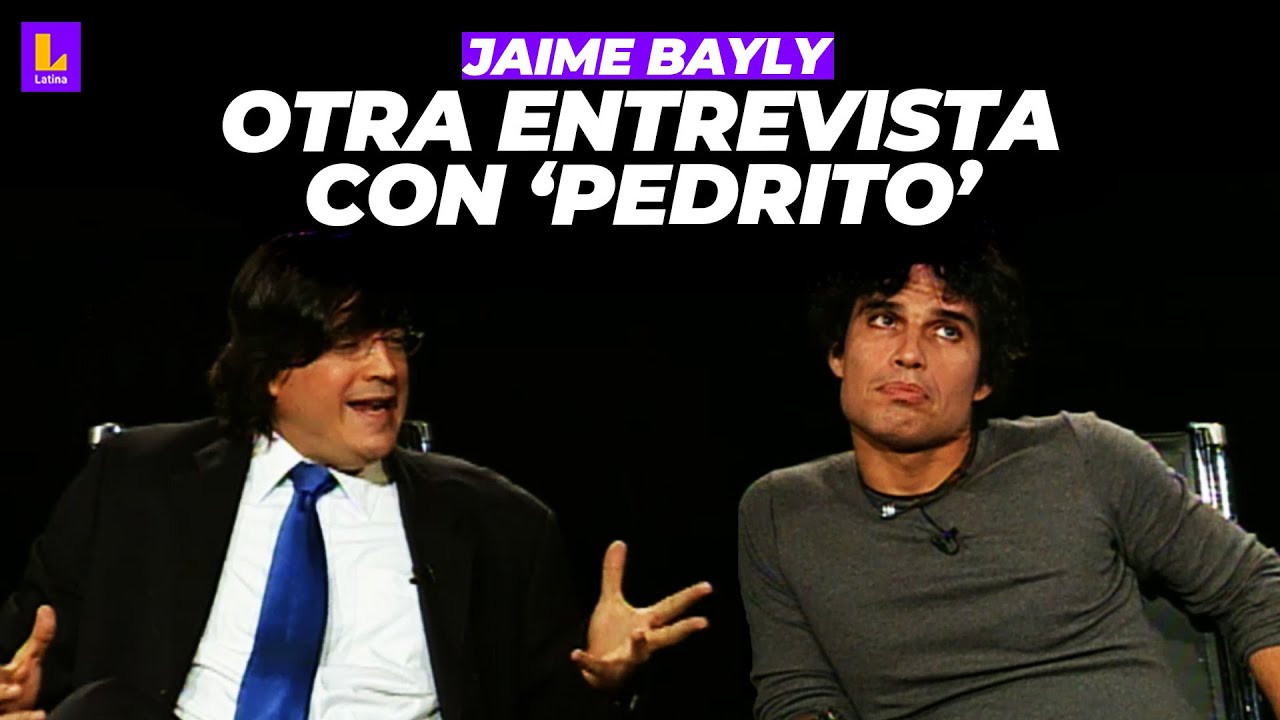 JAIME BAYLY y PEDRO SUÁREZ VÉRTIZ: La última entrevista de ellos en Latina