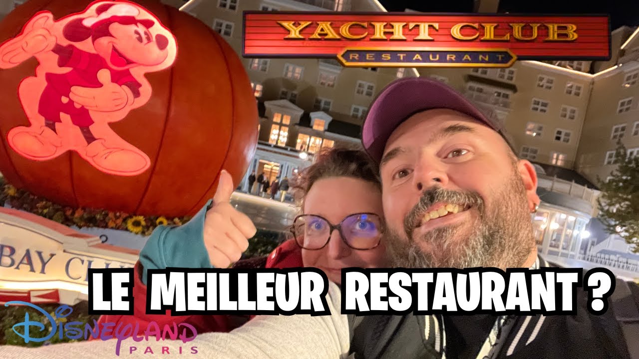 On teste le Yacht Club Restaurant à Disneyland Paris 🍽️ : avis et expérience complète !”