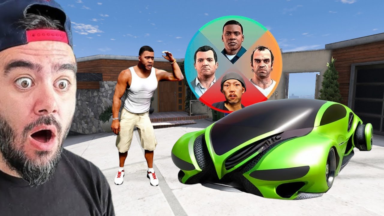 FRANKLIN YENI KARAKTERIN ARABASINI BULDU - GTA 5 MODS