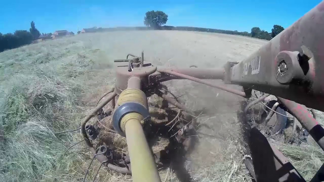 Tedding 1st hay 2018