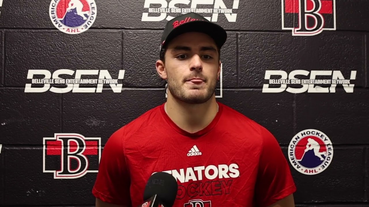 Tyler Boucher Postgame Availability - October 19 2025