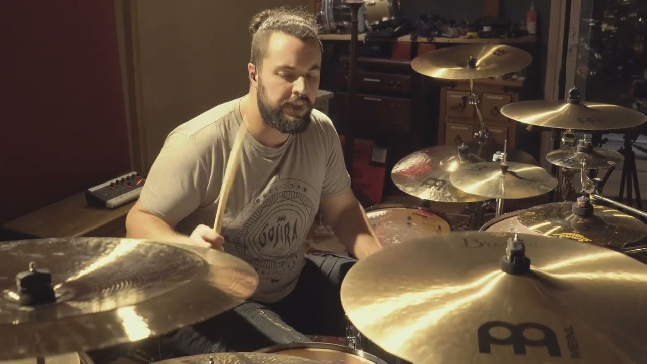 LAMPR3A - EVØKE [MF Studios DRUM PLAYTHROUGH]