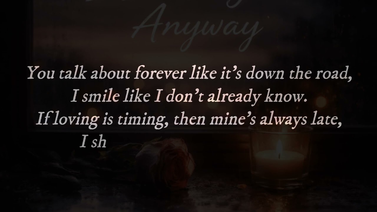 I LOVED YOU ANYWAY – LESONN D. (Official Lyric Video)
