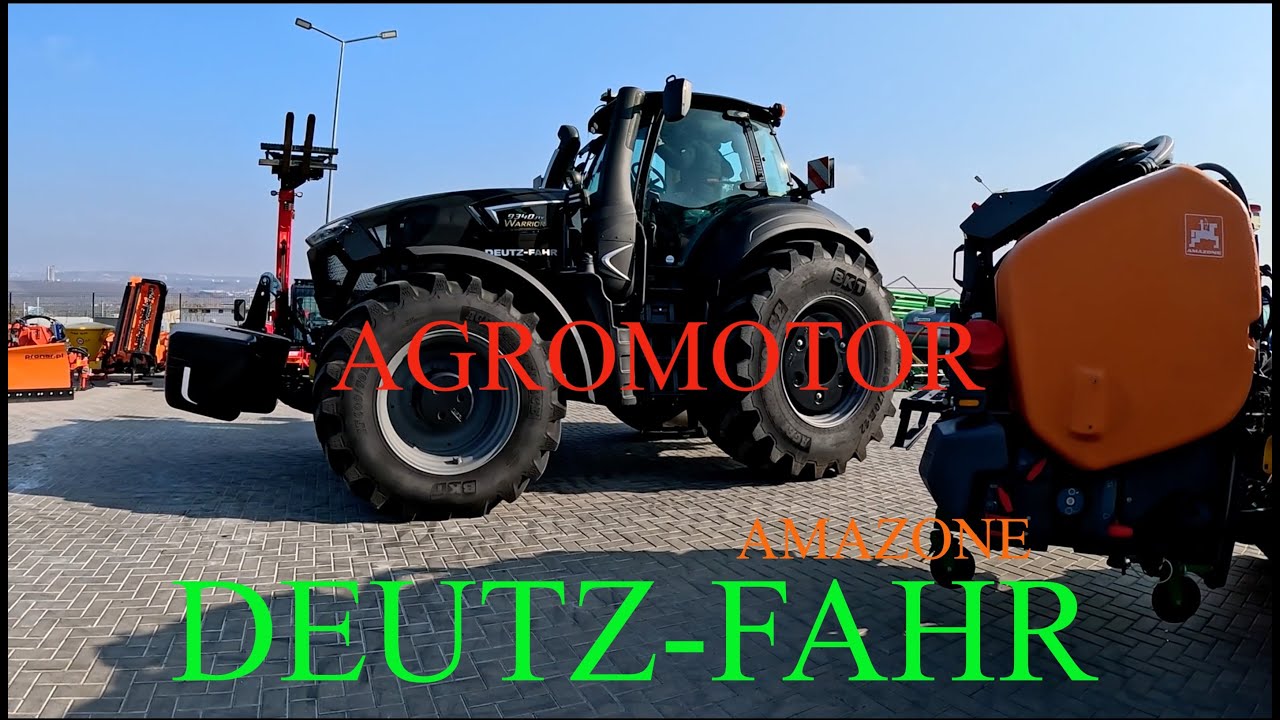 В гостях у AGROMOTOR. Мини обзор тракторов Deutz-Fahr.