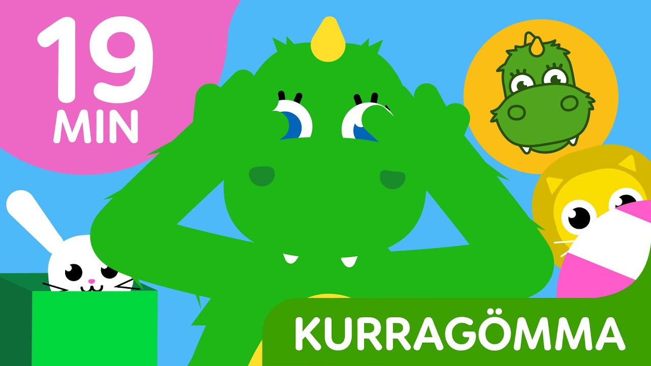Bolibompa Mini: Mixade favoriter: Kurrag&ouml;mma! 19 minuter