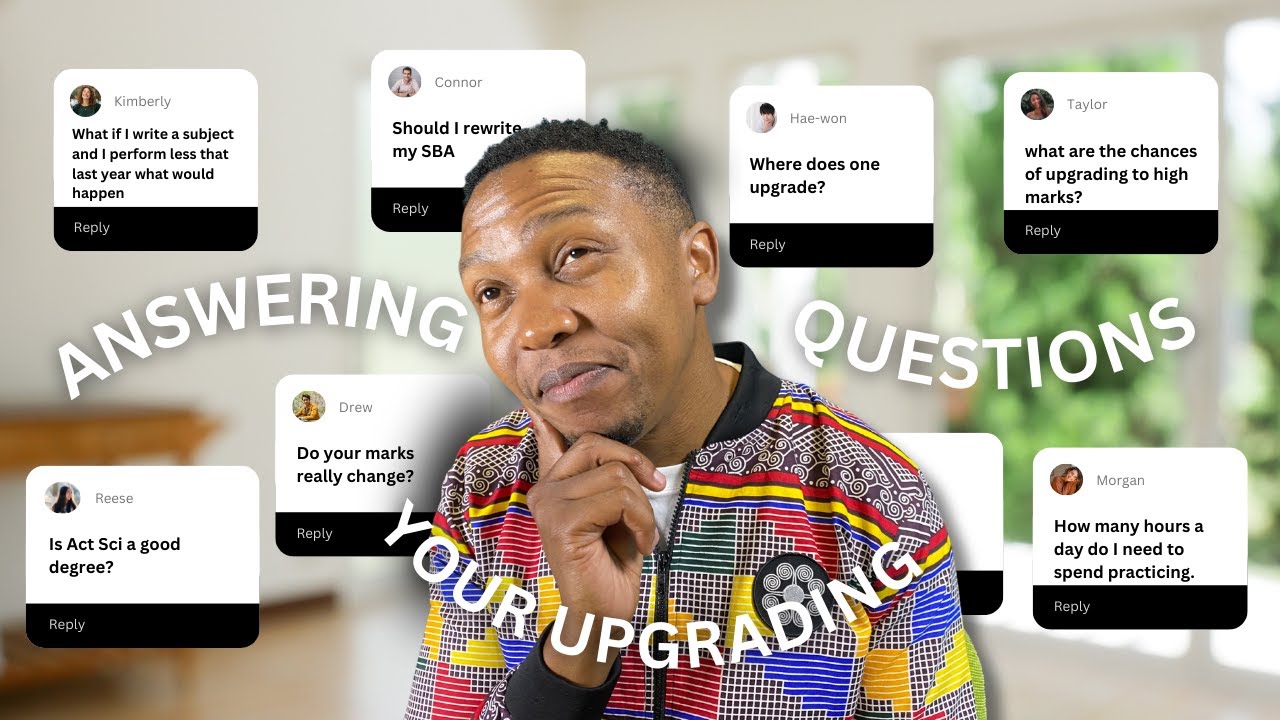 Answering your Upgrading questions