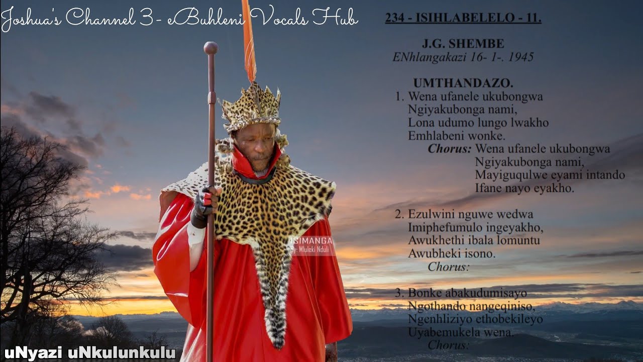 Sphesihle Duma ft Nsiki Mnisi \\ Wena ufanele ukubongwa \\ [Joshua's Channel 3 ]
