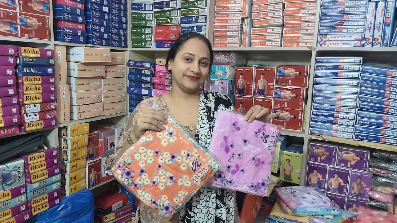 Sirf 3 Rupee se Hanky Start...Wholesale Undergarment Saini Traders Field Ganj Kucha no.7 ludhiana .