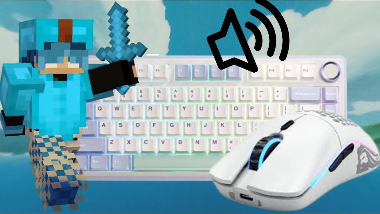 Creamy Keyboard And Mouse Sound ASMR | Bedrush