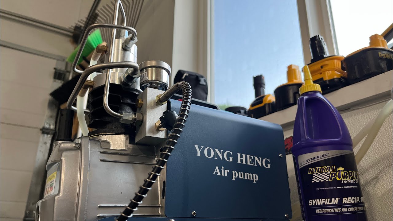 Yong Heng High Pressure Air Compressor - Oil Change