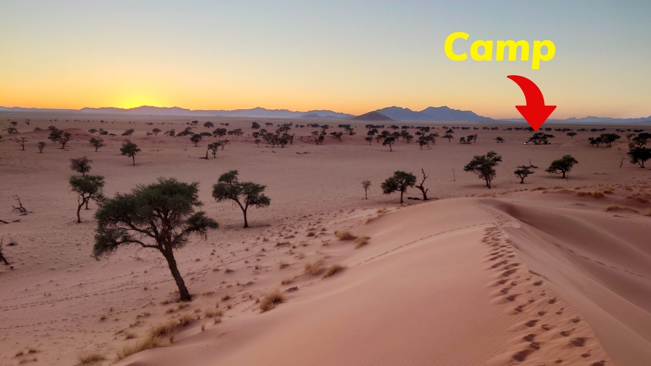 I didn't expect that! CAMPING in Africa | Self-drive tour through Namibia