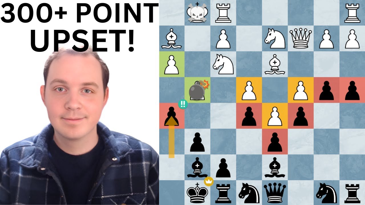 How My Student Outsmarted a 300-Point Stronger Player!