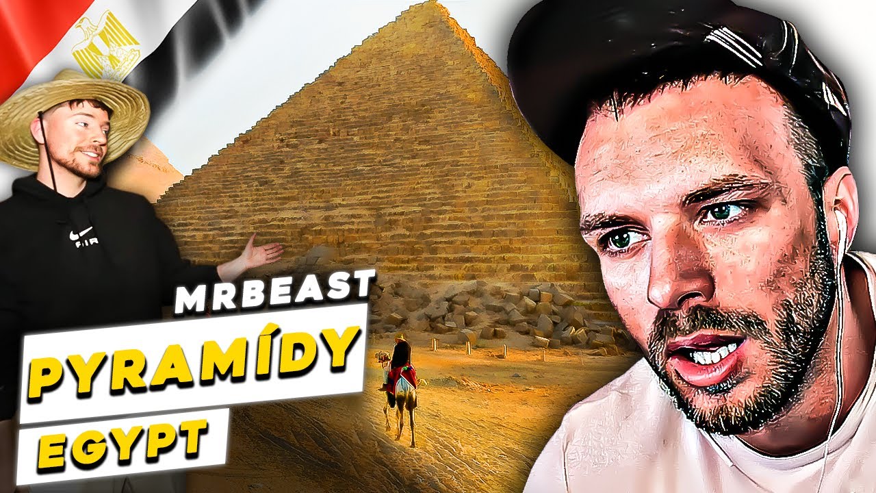 RESTT - MRBEAST PRESKÚMAVA PYRAMÍDY V EGYPTE | REAKCIA