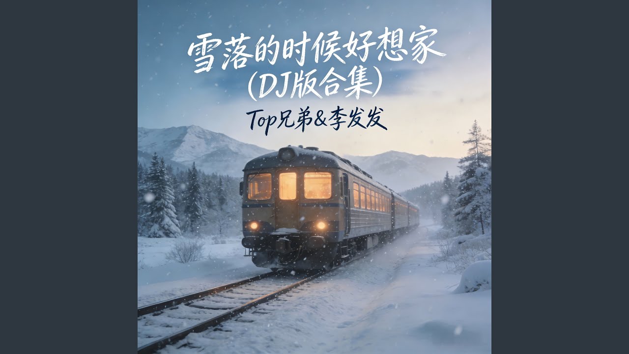 雪落的时候好想家 (DJ粤A版伴奏)
