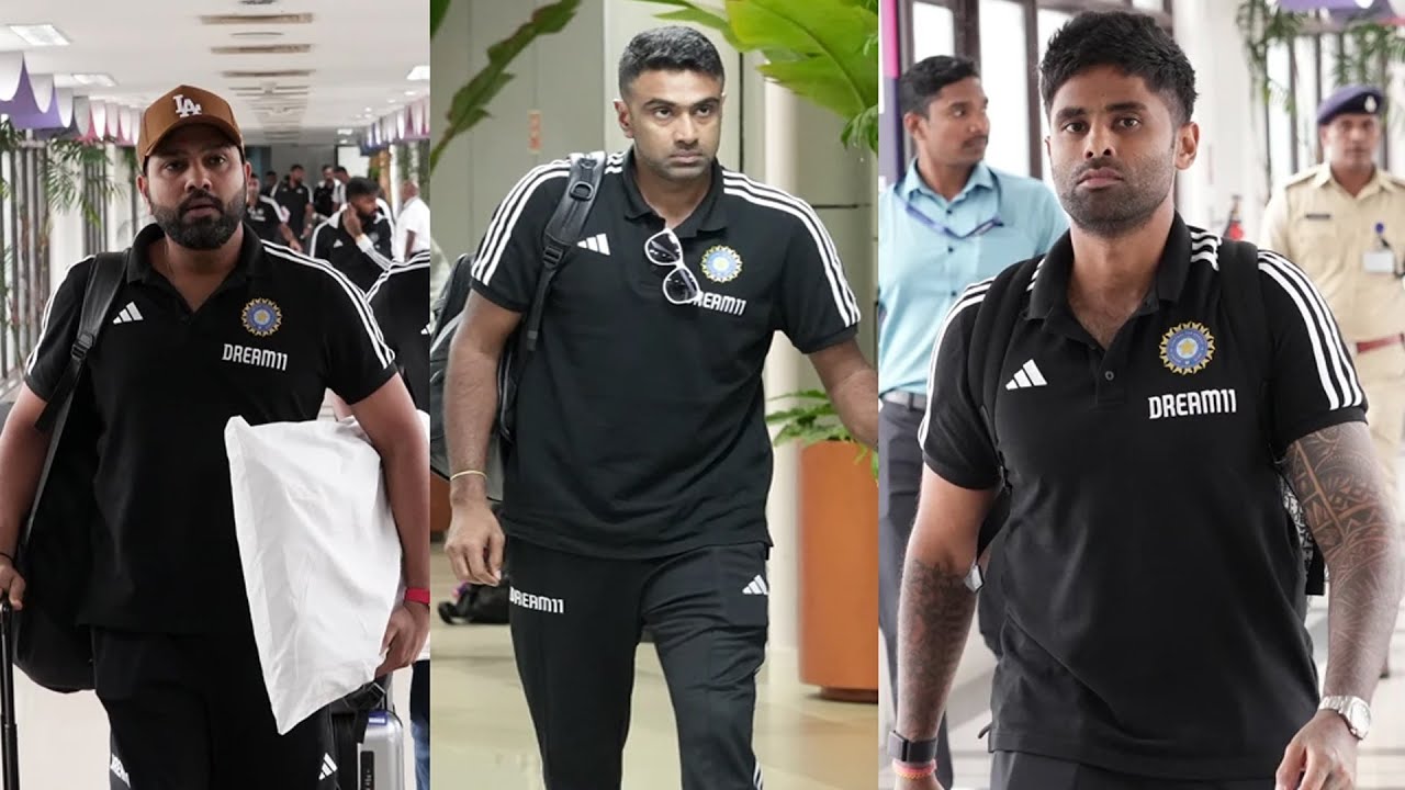 Team India Reached Trivandrum Airport | ഇന്ത്യൻ ടീം കേരളത്തിൽ എത്തി | india cricket team