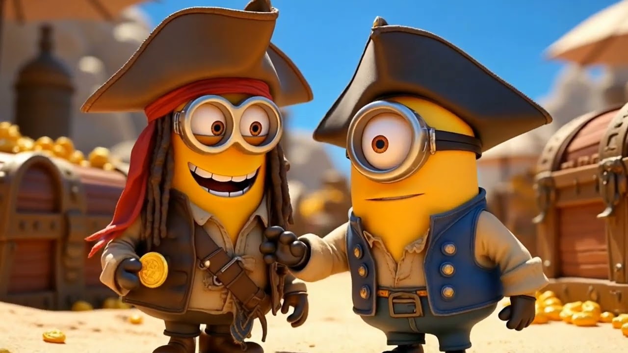 Pirates ☠️ Of The Caribbian Minions