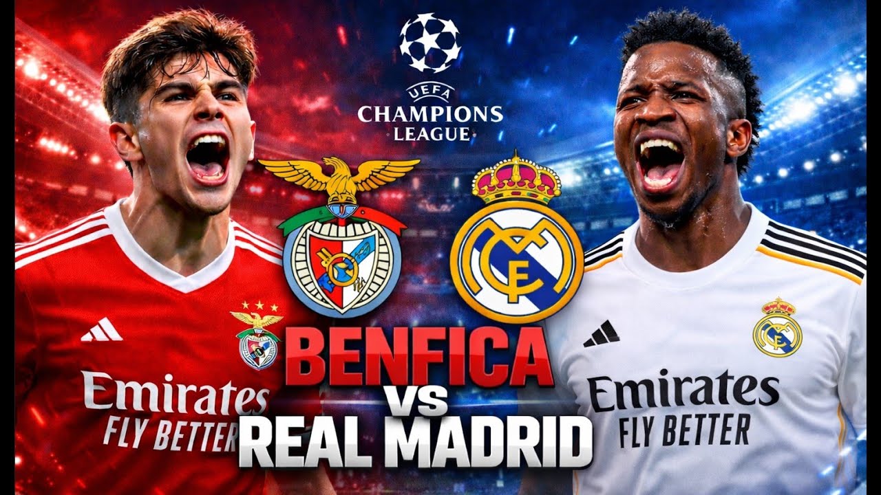 SL BENFICA - REAL MADRID | UEFA CHAMPIONS LEAGUE | EA SPORTS FC 26 - PS5 4K HDR