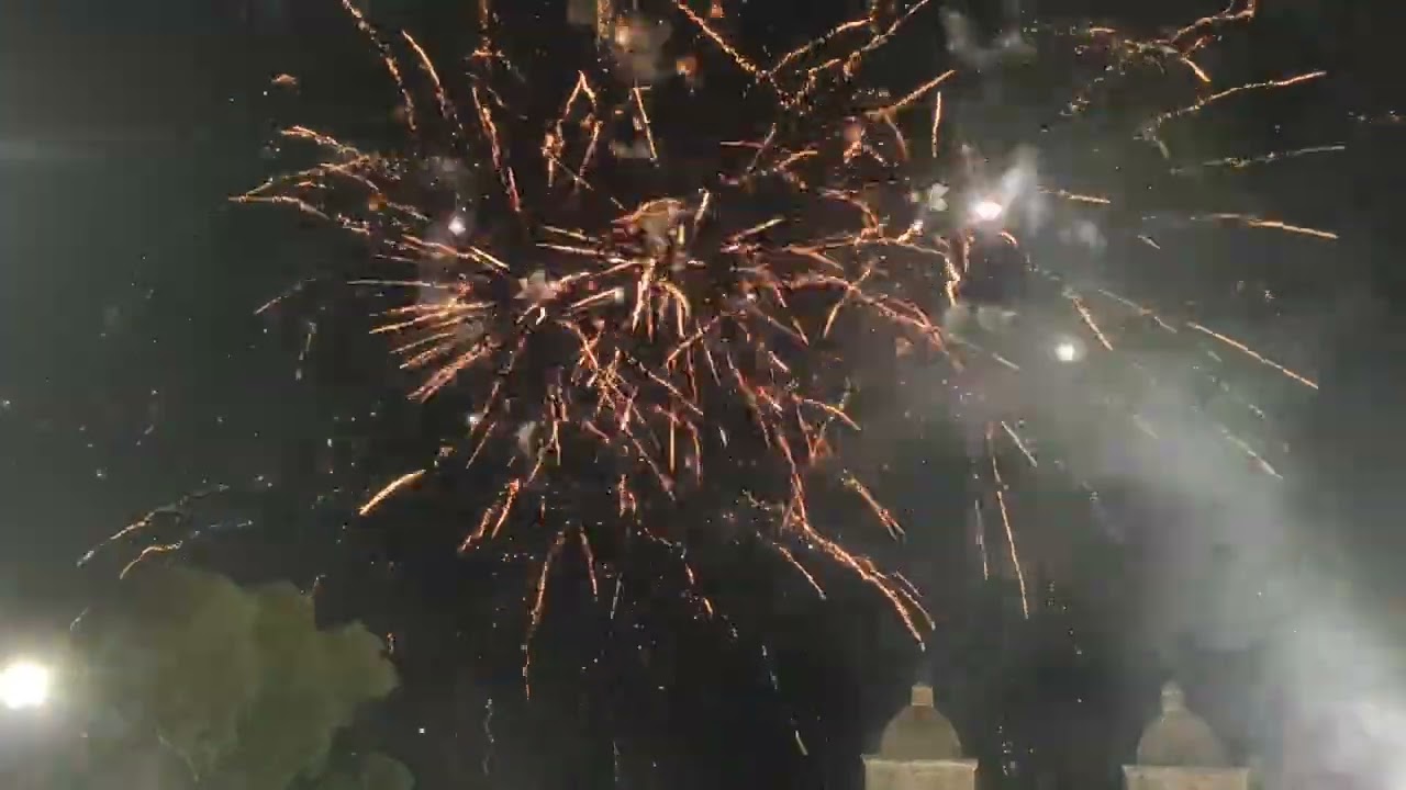 Fuochi d'artificio a Stilo.