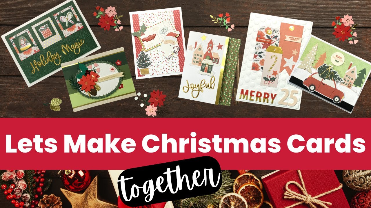 Make It Merry Limited Edition Holiday Card & Tag Kit 2023 ~ MAKES 25 CARDS! (WOW!) Plus ADD ON ITEMS