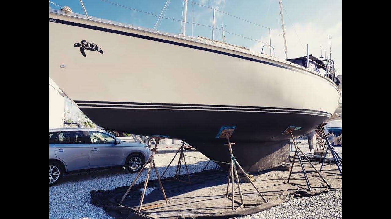 We bought a boat! Boat tour of our Caliber 40
