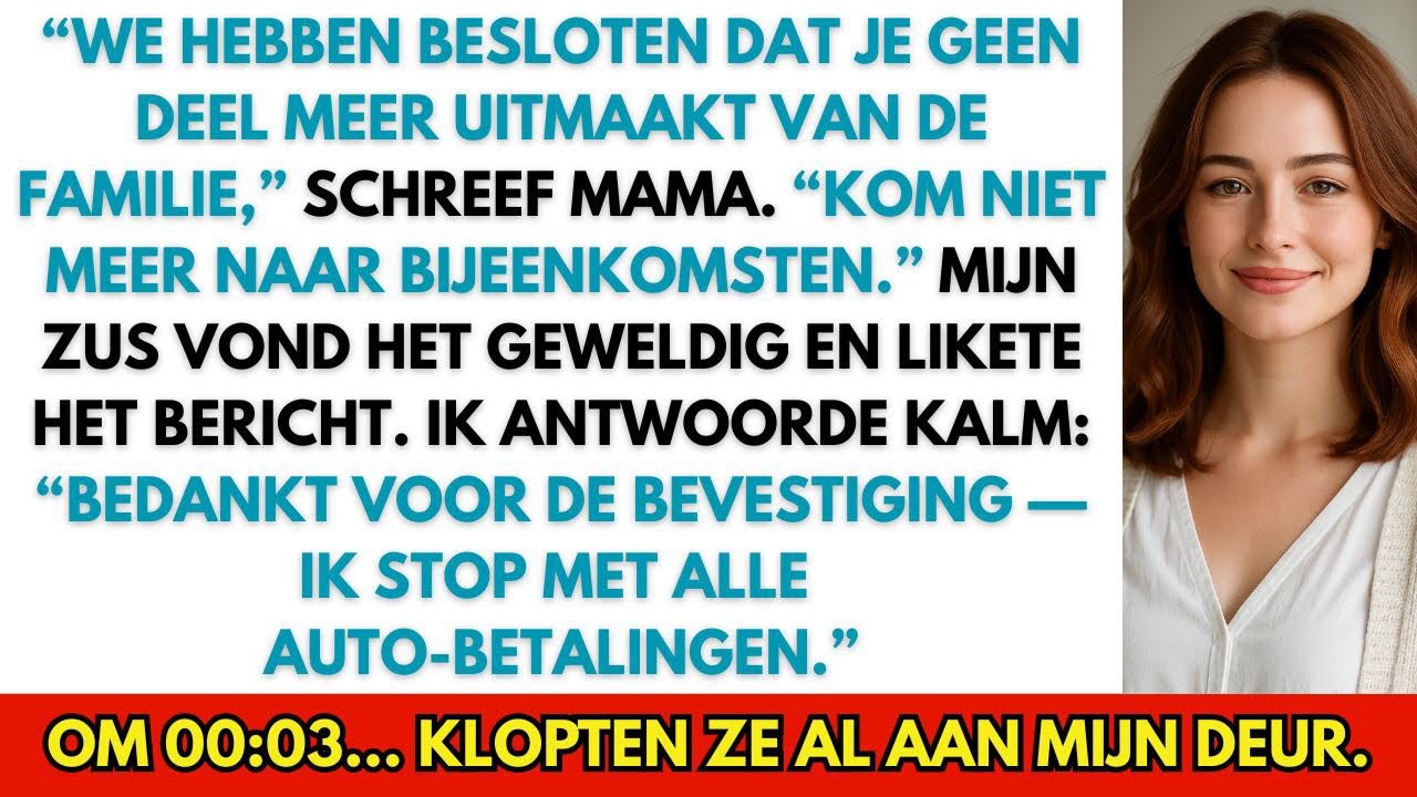 “MIJN MOEDER SCHREEF: JE BENT GEEN DEEL MEER VAN DE FAMILIE — KOM NIET MEER NAAR BIJEENKOMSTEN.”