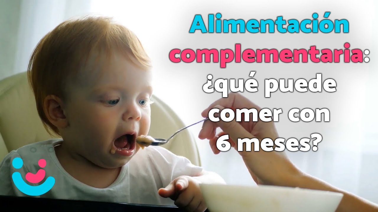 GUÍA completa: Alimentación BEBÉ de 6 MESES🥕👶🏻🥣 (FRUTAS, VERDURAS, introducción SÓLIDOS y MENÚ)