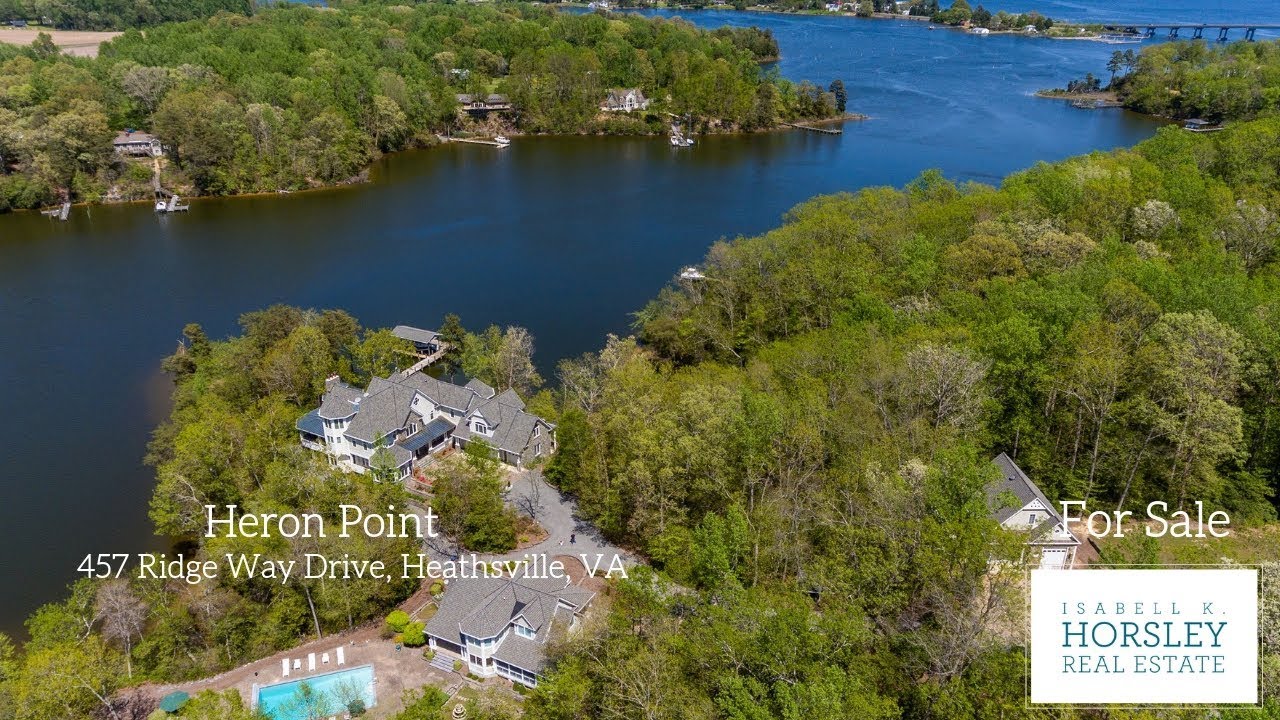 Heron Point - 457 Ridge Way Drive, Heathsville, VA - Chesapeake Bay Properties in Virginia