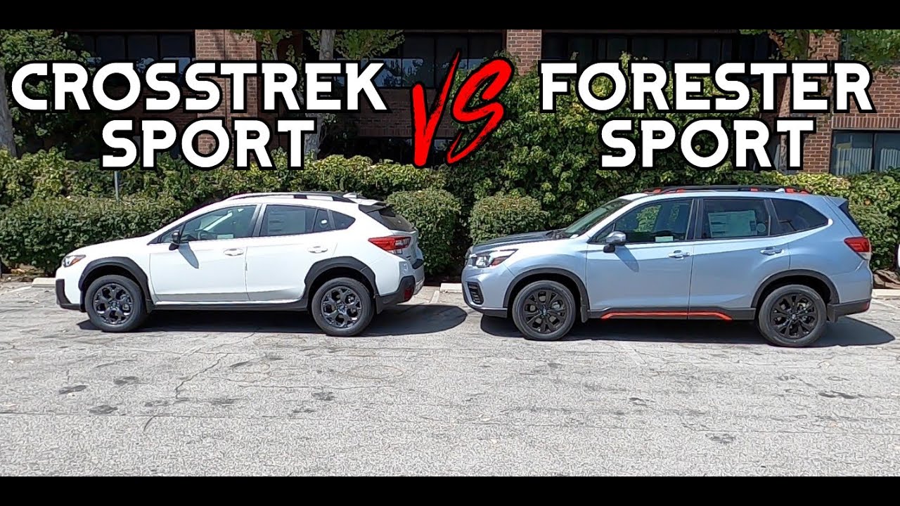 Subaru Crosstrek Sport vs. Forester Sport: Which Should You Buy??