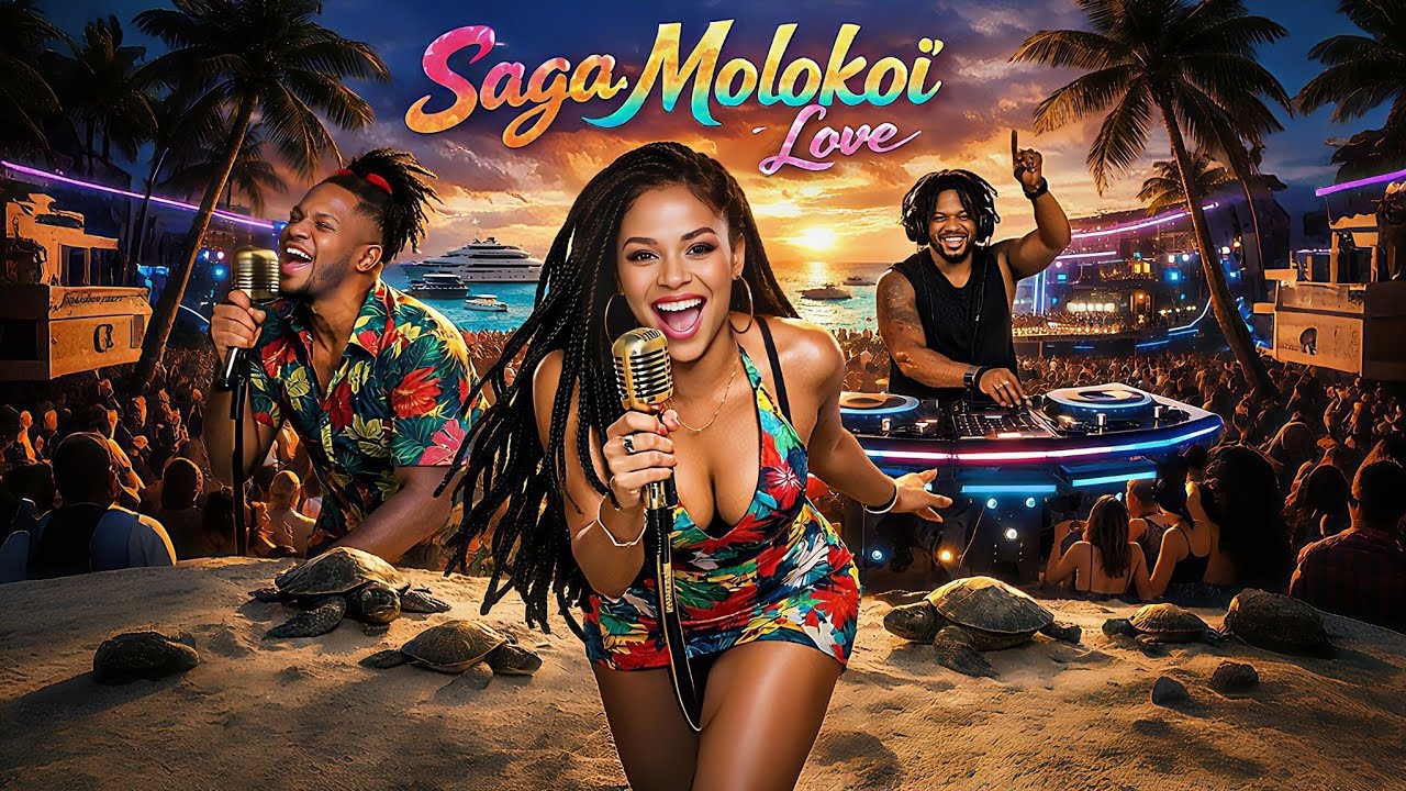 Saga Molokoï Love ft.DJ JAMIX© (AI character and fictional setting)