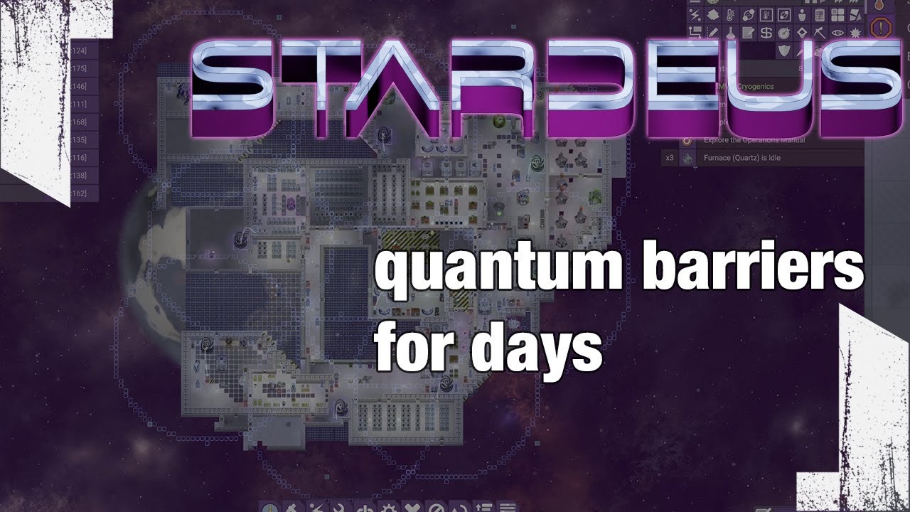★ Colonize a planet! We're finishing terraforming. Also, barriers. - ep 33 - let's play Stardeus