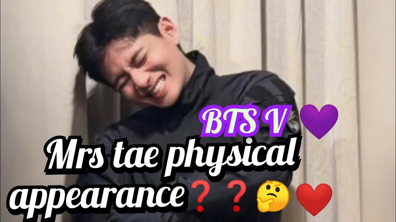 || What's Behind MRS TAE's Stunning Physical Appearance? || 🤔 💜 #Mrs Tae #tae  #physical appearance🙇