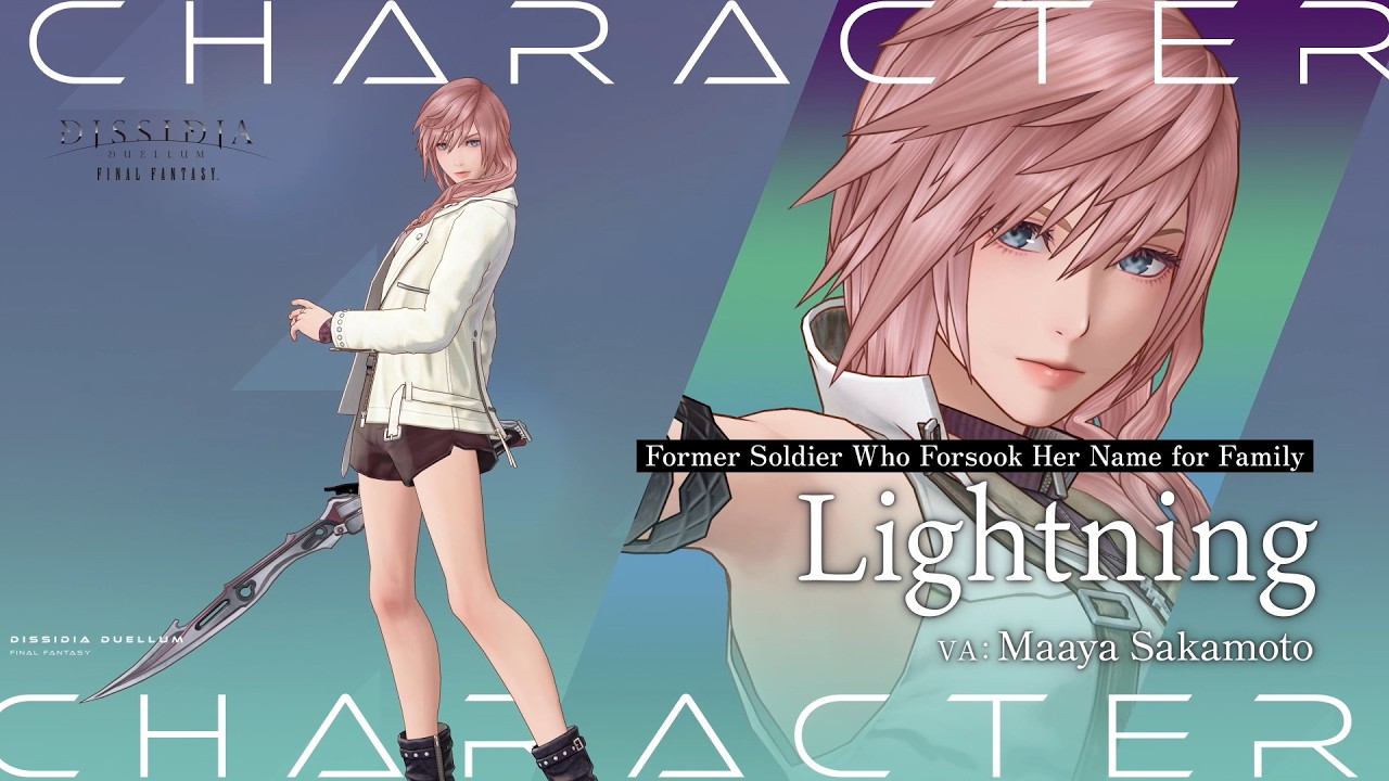 DISSIDIA DUELLUM FINAL FANTASY | Character Preview &ndash; Lightning