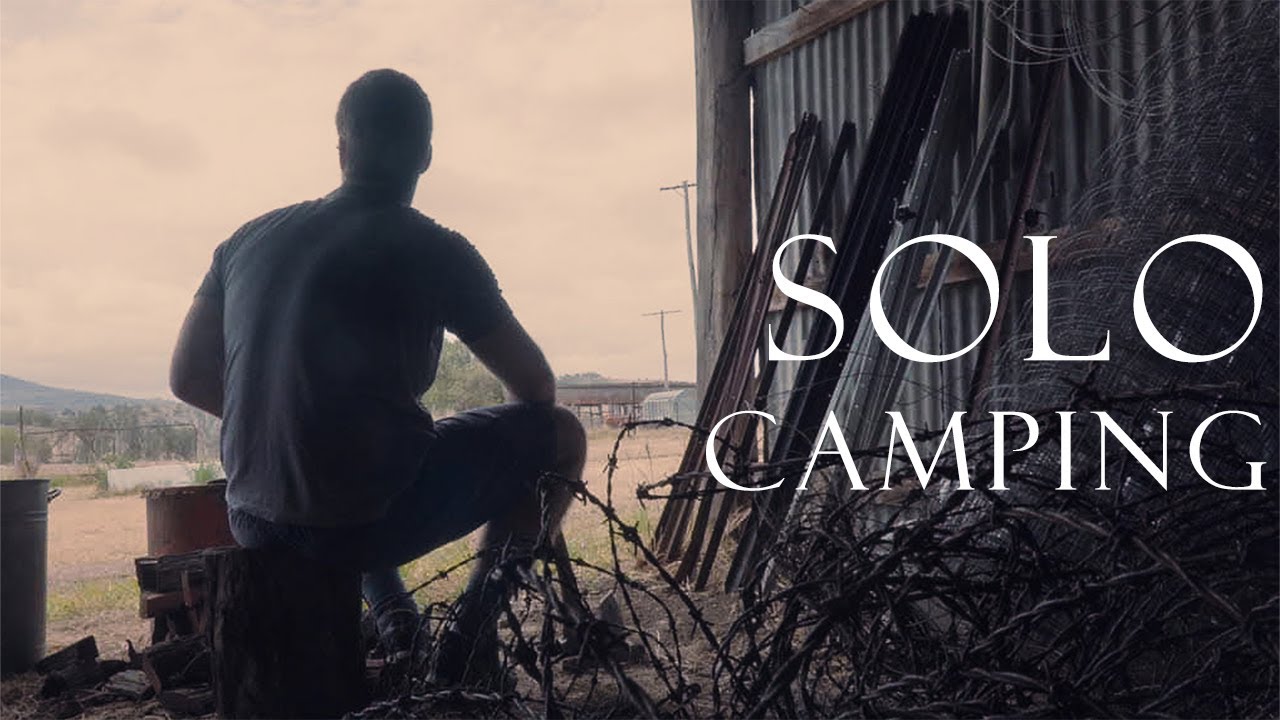 I Camped In An Old Farm Shed || Solo Hammock Camping Adventure